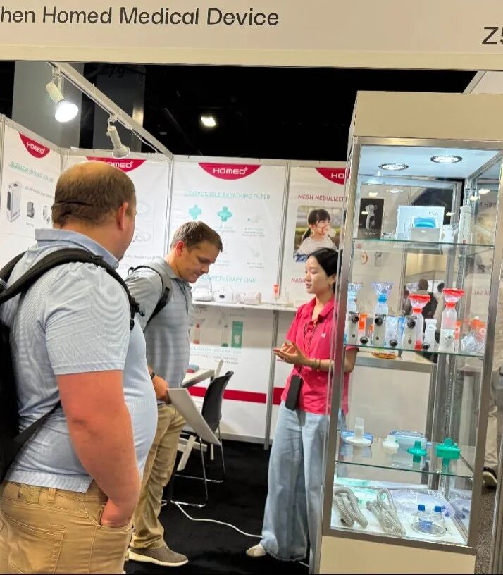 HOMED Medical's innovative respiratory products make a heavy- weight debut at the FIME in the United States. HOMED Medical's innovative respiratory products make a heavy- weight debut at the FIME in the United States.